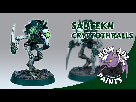 How Adz Paints... Sautekh Cryptothralls