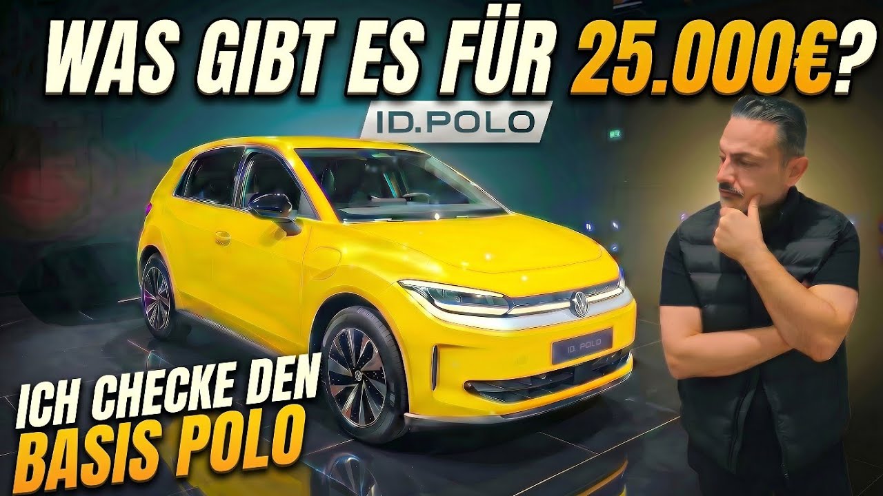 So viel ID.Polo gibt es für 25.000 €! Was bietet das Basismodell?