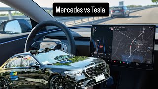 הקרב האוטונומי בין טסלה למרצדס