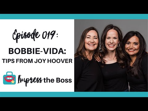 ITB 019 BOBBIE-VIDA: TIPS FROM JOY HOOVER