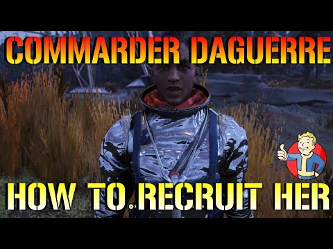 Fallout 76 Wastelanders: COMMANDER DAGUERRE "Ally" How To Recruit Her (Location & Guide)