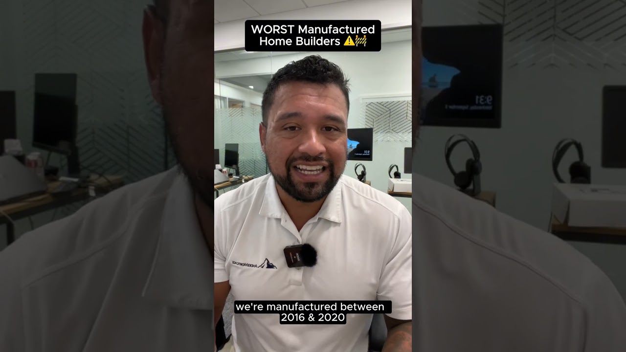 WORST Manufactured Home Builders 👁️