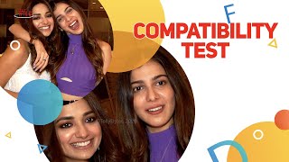Palak Purswani and Jiya Shankar Compatibility Test video