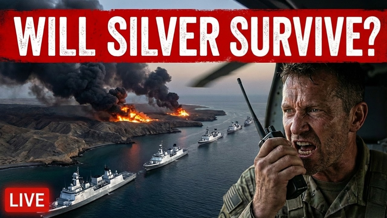 Bankers Attack Silver as US Blockades Iran – Market Open LIVE! 📉🚨