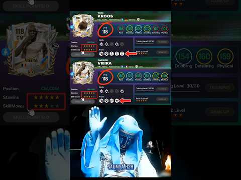 KROOS or VIEIRA?? 🤔 | #fifamobile #fcmobile #eafcmobile #shorts