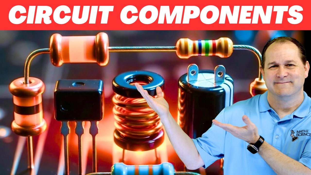 02 - Overview of Circuit Components - Resistor, Capacitor, Inductor, Transistor, Diode, Transformer