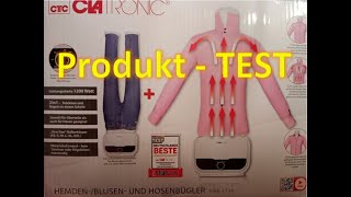 Unboxing: Test Hemden-, Blusen- und Hosenbügler