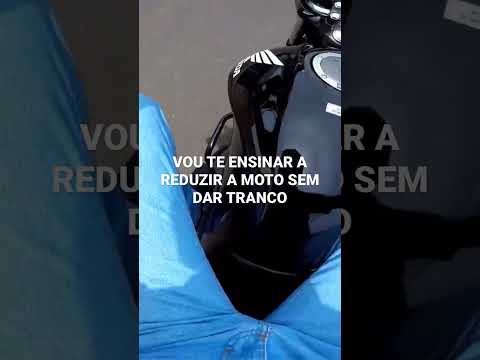 Reducing the speed of the motorcycle without jerking - full video on the channel.