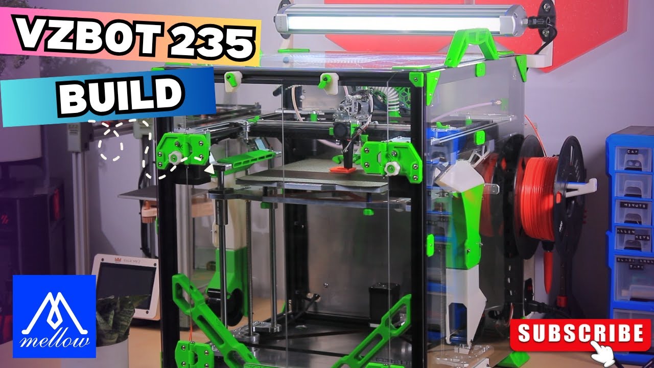 VzBot Vz235 AWD 3D yazıcı