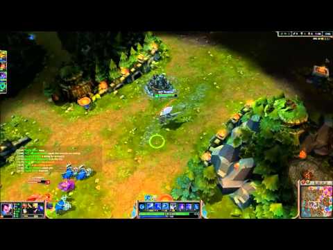 League Of Legends Lee Sin, Lucian,Rengar Vs Yasuo Player 1 vs 3