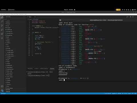 Buffer Overflow Vulnerability Exploit Malayalam Using Function Pointer