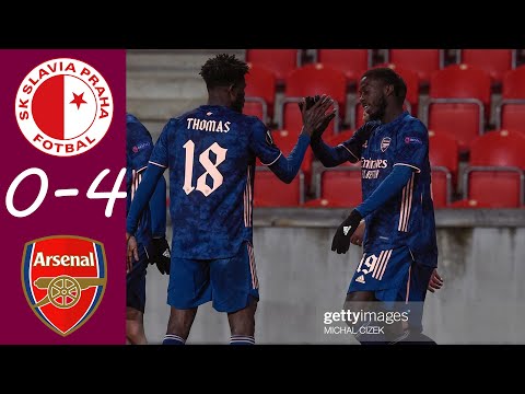 Slavia Prague vs Arsenal 0-4 All Goals & Highlights 15/04/2021 HD