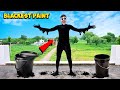 I Painted Myself In Blackest Paint दुनिया का सबसे काला पेंट 