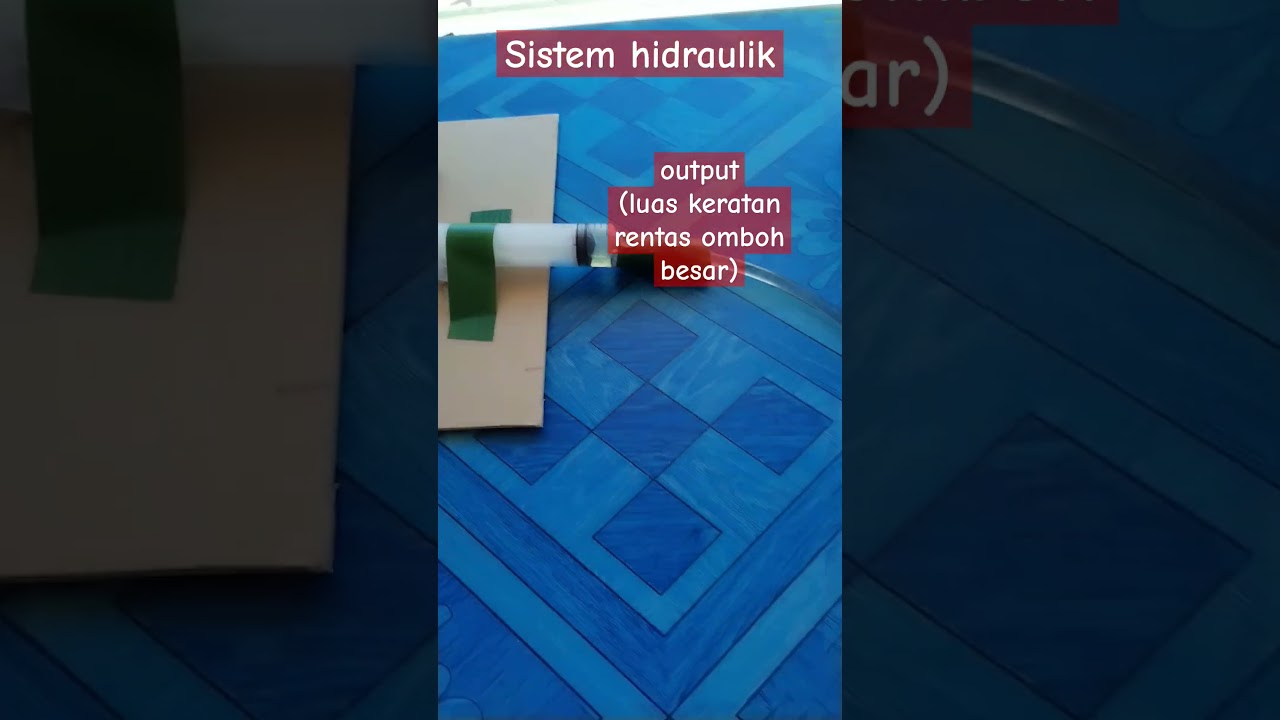 Prinsip Pascal sistem hidraulik