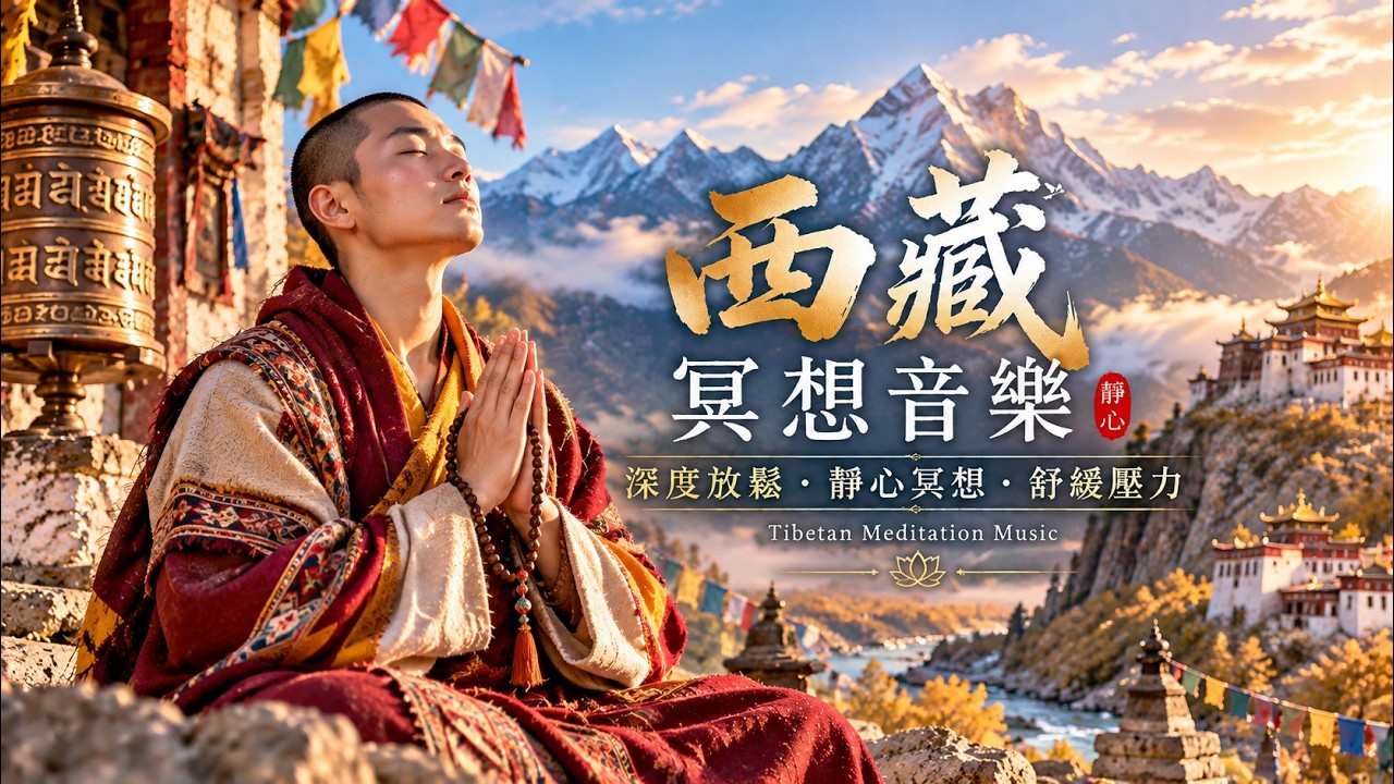 心靈淨化音樂｜西藏禪修・釋放負面情緒・找回內在平靜｜喜馬拉雅療癒旋律 Tibetan Healing Music