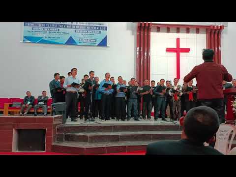 Thüvopisü message in song. Chozuba Area Baptist Fathers Fellowship Conference