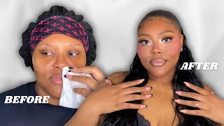 FULL GLAM MAKEUP TRANSFORMATION | Baddie Makeup Tutorial
