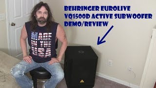 Behringer Sub Review/Demo