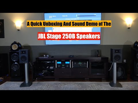 JBL Stage 250B Unboxing and Sound Demo