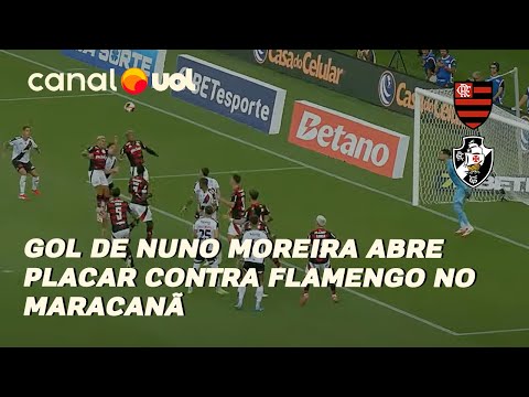 FLAMENGO 0 X 1 VASCO: NUNO MOREIRA ABRE PLACAR CONTRA FLAMENGO NO MARACANÃ - CAMPEONATO CARIOCA