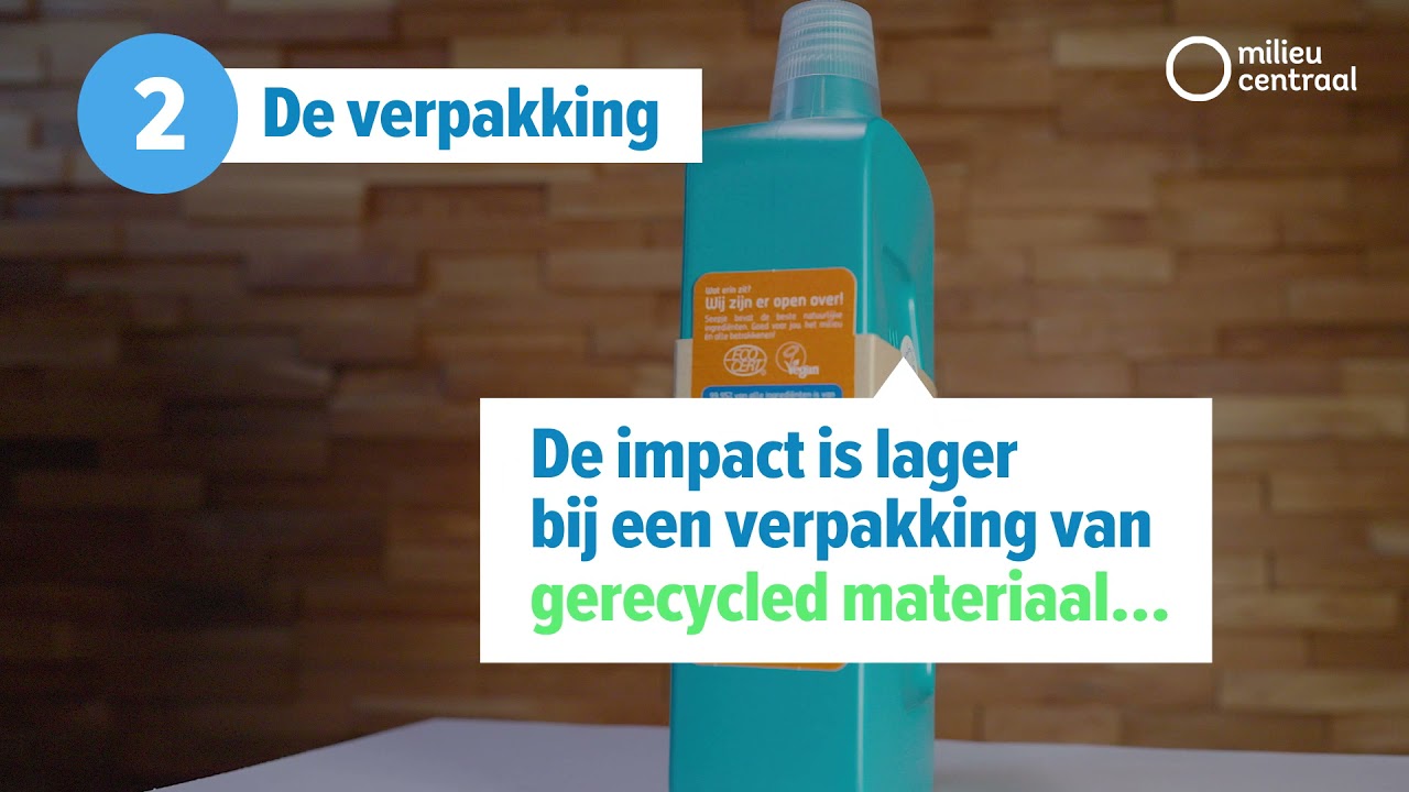 Hoe herken je duurzame schoonmaakmiddelen?