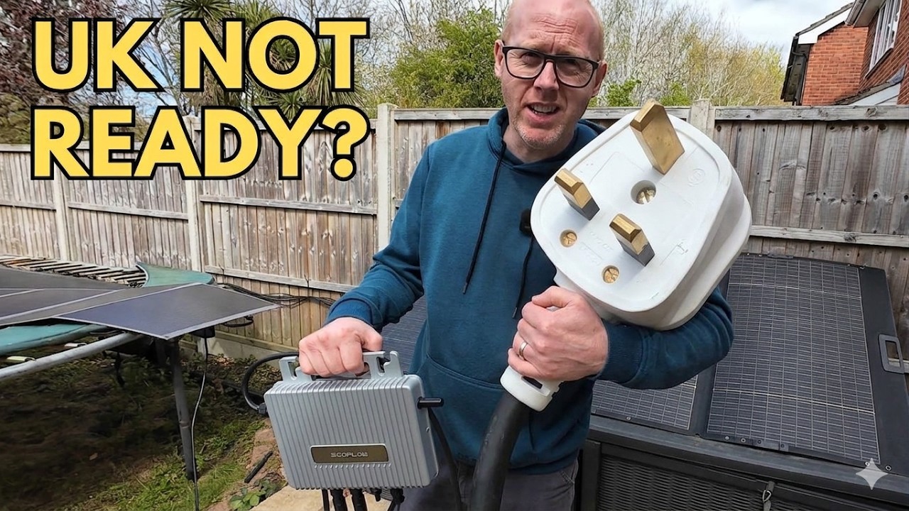 Plug-in balcony solar panel and micro inverter setup