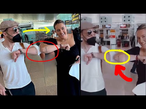 Great reaction of Kerem Bursin when he see his fans has his tattoo😊