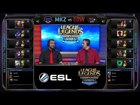 NA LCS Expansion COW vs MKZ Game 2 Highlights