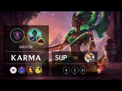 Karma Support vs Lux - KR Master Patch 9.15