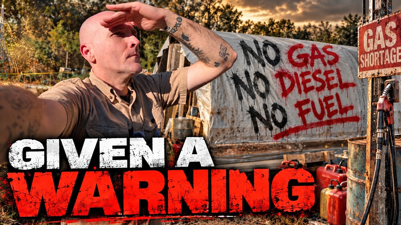 I HAVE BEEN GIVEN A WARNING. GET READY FOR NO GAS, NO DIESEL.