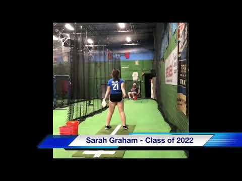 Sarah Graham, RHP Softball Pitcher 2022, pitching workout - Oct 2020