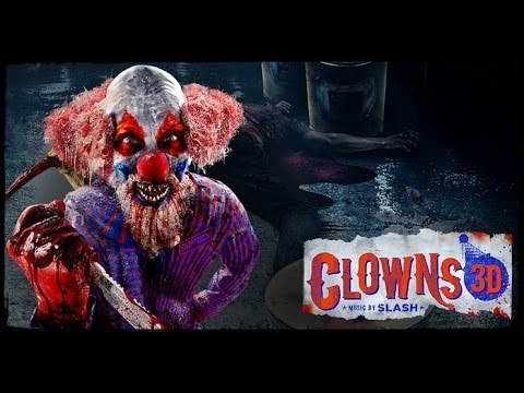 Clowns 3D Maze Universal Horror Nights 2014 (full maze walk through)