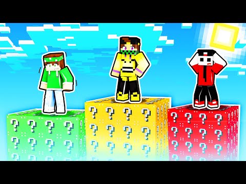 TORRE DEI LUCKYBLOCK MARCY vs NICO vs LOCO - Minecraft ITA