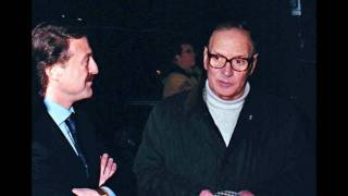 ENNIO MORRICONE E AUGUSTO DE LUCA RICEVONO IL "PREMIO CITTA' DI ROMA" 1996