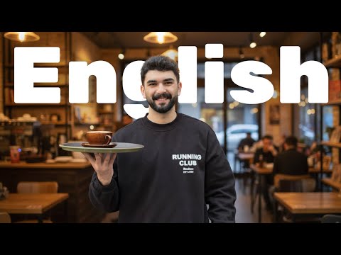 Learn English Conversation in a Cafe