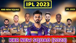 IPL 2023 - KKR Expected Squad for The IPL 2023