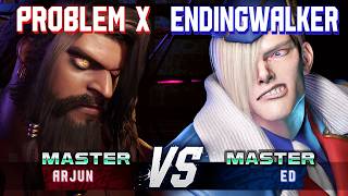 SF6 ▰ PROBLEM X (Arjun) vs ENDINGWALKER (Ed) ▰ High Level Gameplay