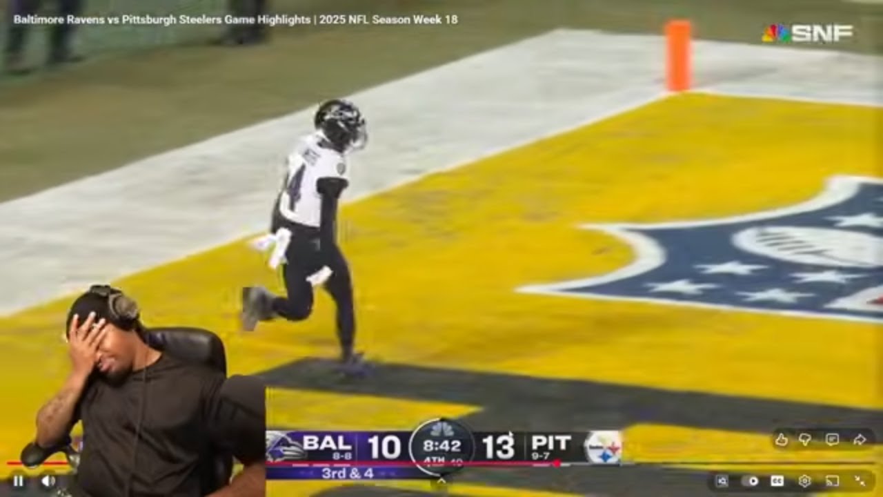 I AGED 20 YEARS! | STEELERS VS RAVENS WINNER MAKES PLAYOFFS!