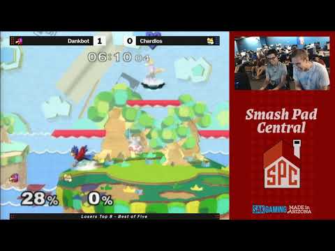 SPC 160 Losers Top 8 - Dankbot (Falco) vs Chardlos (Fox)