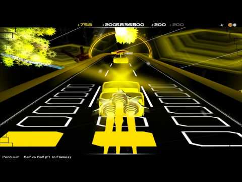 Audiosurf - Pendulum vs In Flames - Self vs Self HD