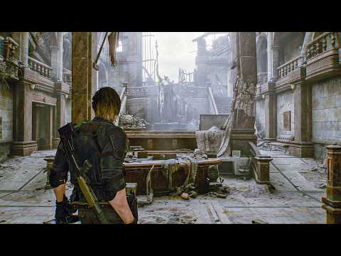 Leon Returns to RPD Scene - Resident Evil 9 Requiem