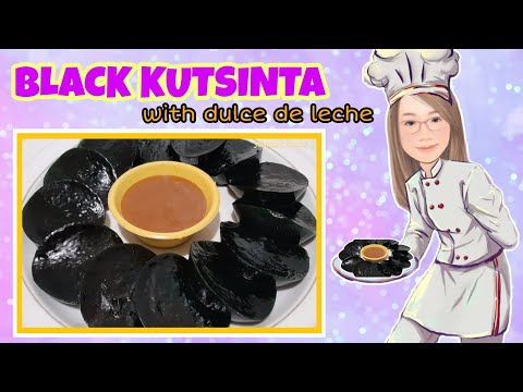 BLACK KUTSINTA | with Dulce de Leche Dip | Namae's Kitchen and Tutorials