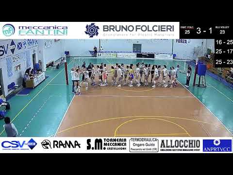 LIVE FANTINI FOLCIERI VS BLU VOLLEY UDINE