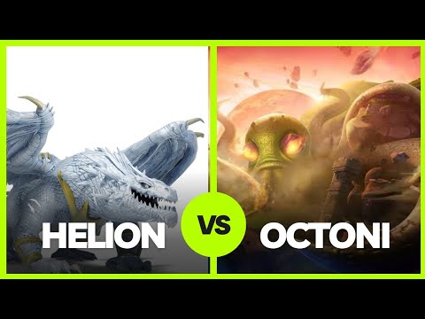 HELION VS OCTONI Level 2 #hungrydragon #octoni #helion