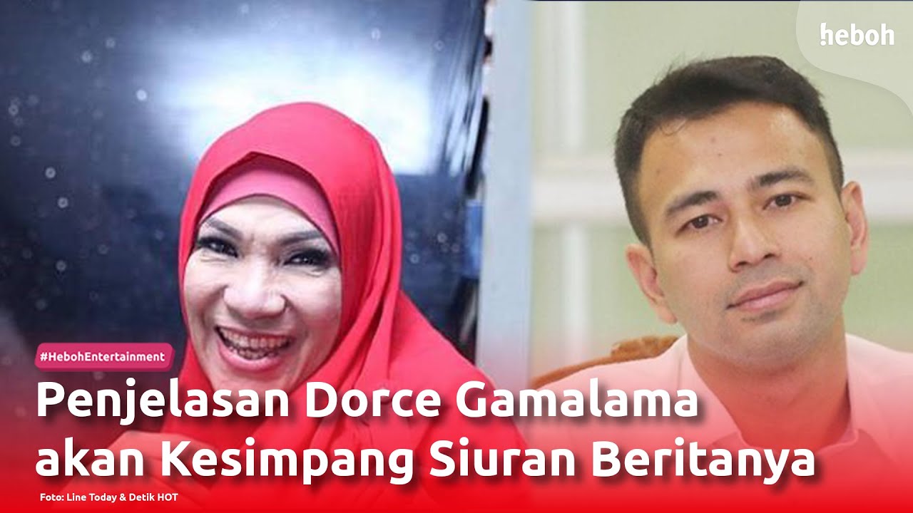 Penjelasan Dorce Gamalama akan Kesimpang Siuran Beritanya