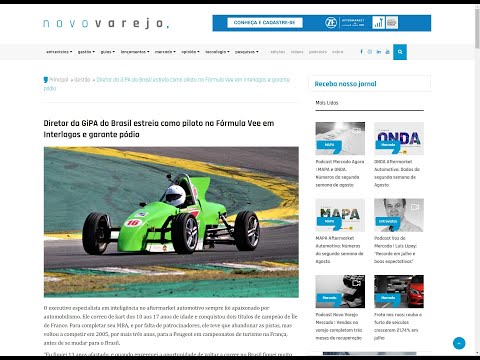 Laurent Guerinaud - 2ª corrida na Fórmula Vee - Interlagos 12/08/2020