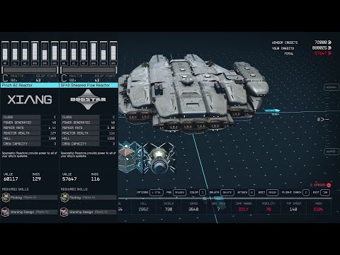 STARFIELD | Best 2 ship reactors comparison