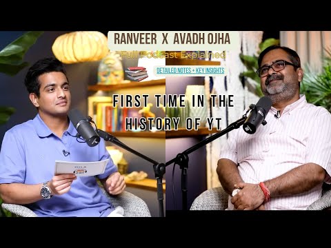 Summary | AAJ Sabki Aankhein Khul Jayengi 🤯 - Avadh Ojha Sir On India 🇮🇳 & Politics | TRS