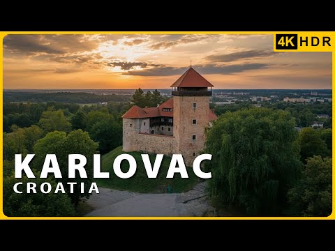Karlovac 🇭🇷 - Dubovac Walking Tour: From Medieval Castle to Riverside Views
