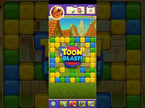 Toon Blast Level 2600 No Boosters Series